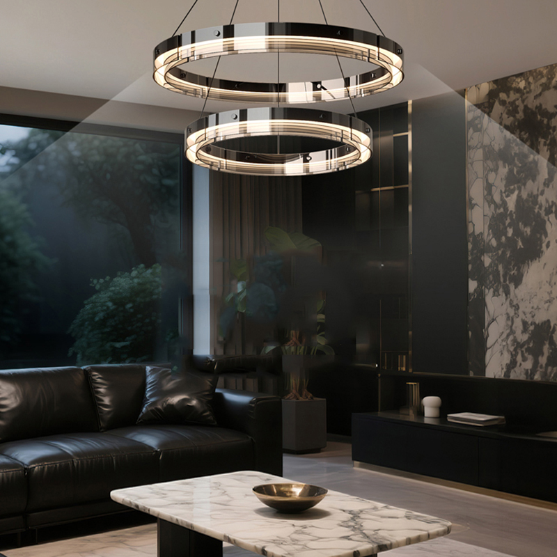 Modern Home Decor Ring LED Lig - Voice Control Light Bulb recension och pris