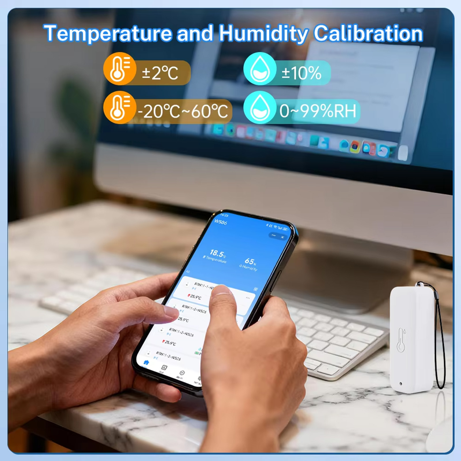 Tuya WiFi+RF433 Weather Statio - Smart Home Furniture recension och pris