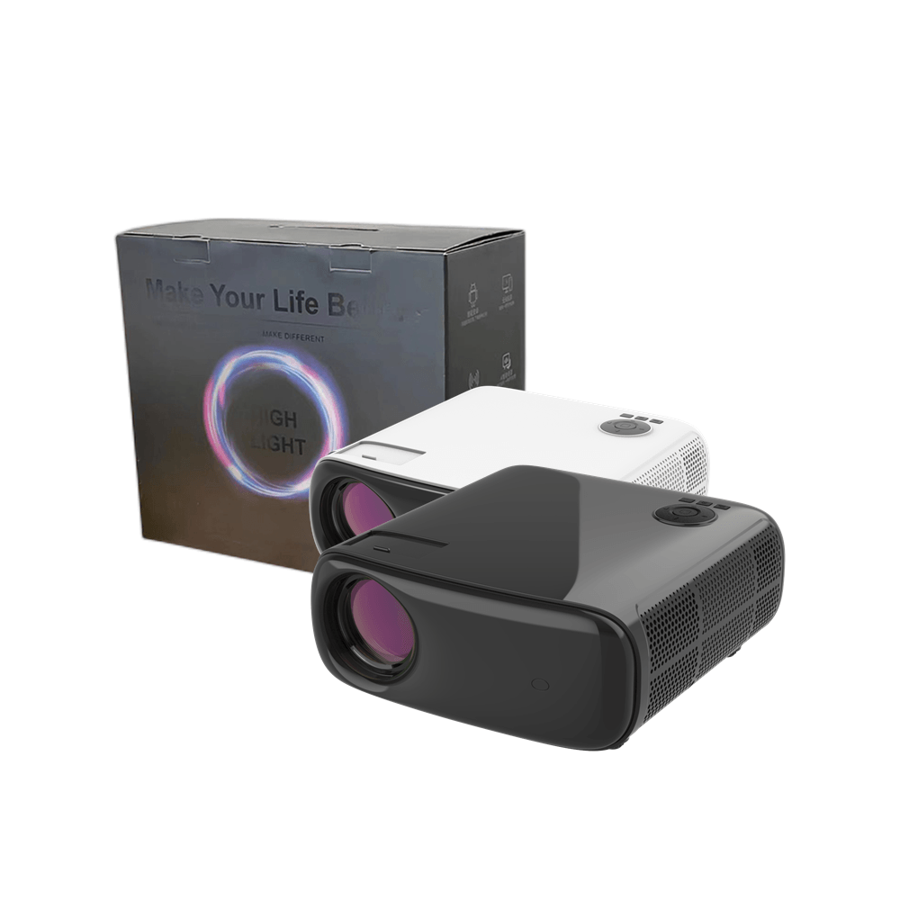 NEW 4K Mini Projector Home The - Smart Home Theater recension och pris