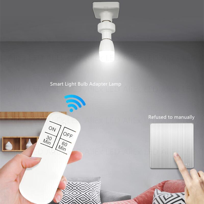 Wireless E27 Led Bulb Holder A - Voice Control Light Bulb recension och pris