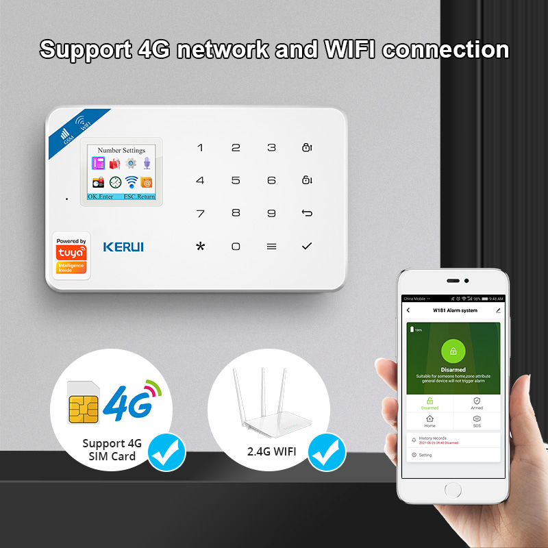 KERUI Security Alarm System Ki - Smart Home Demo Kit recension och pris