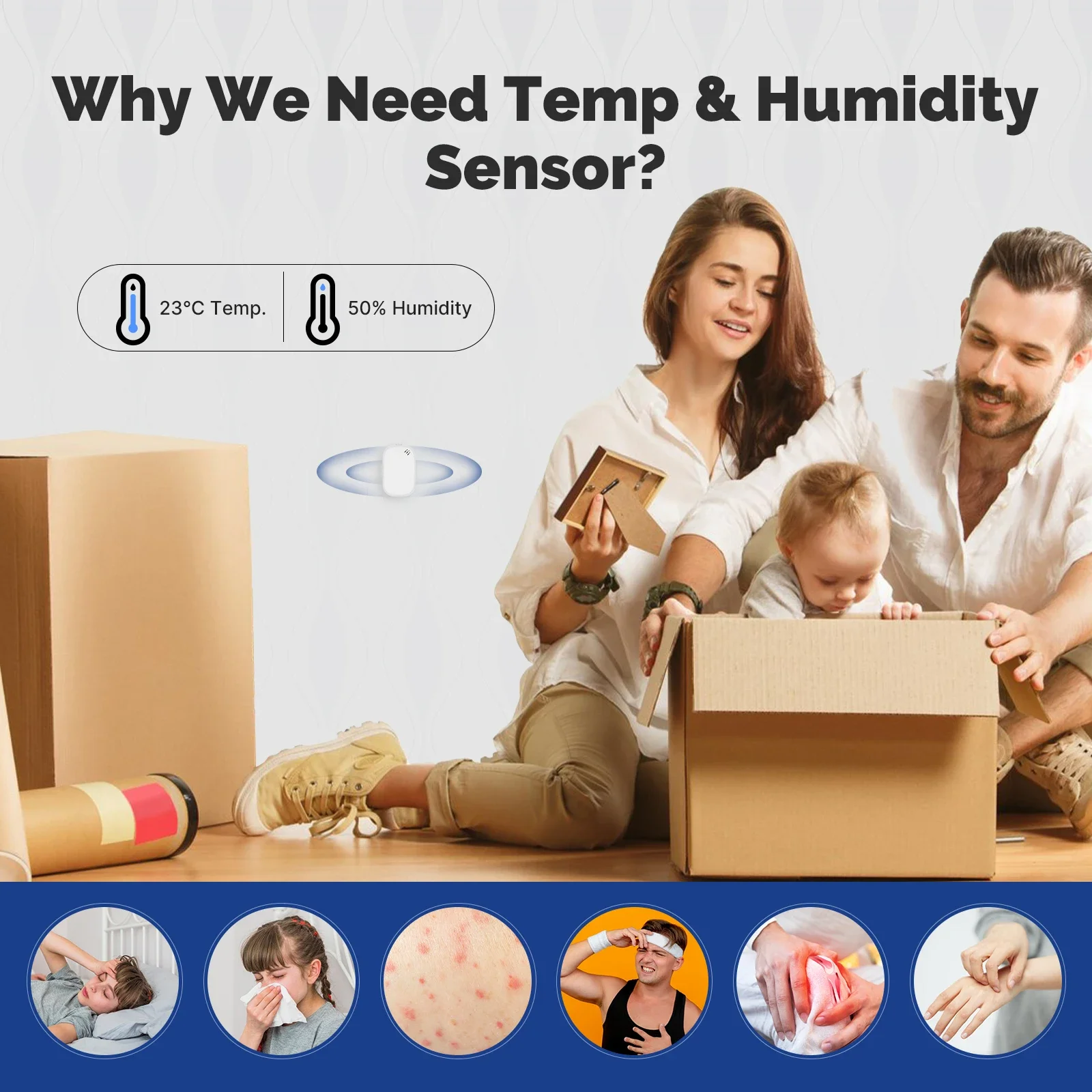 MOES Tuya Zigbee Smart Tempera - Smart Home Furniture recension och pris
