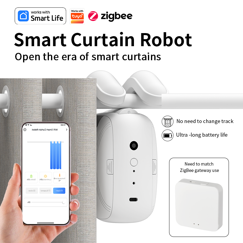 Zigbee Smart Curtain Driver Ro - Smart Home Automation recension och pris