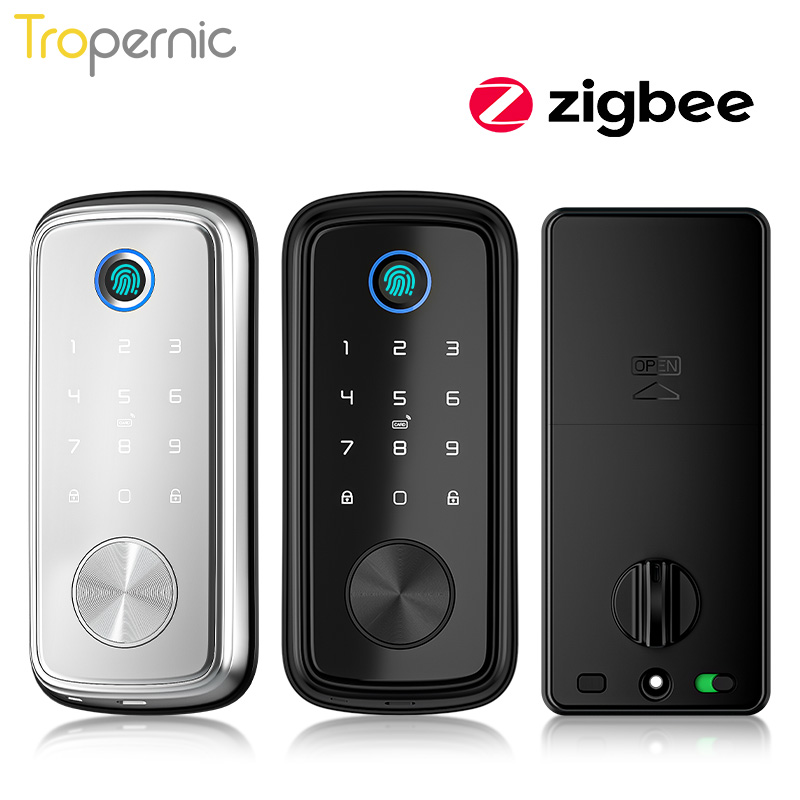 Tuya Zigbee Door Deadbolt Lock - Smart Home Door Lock recension och pris