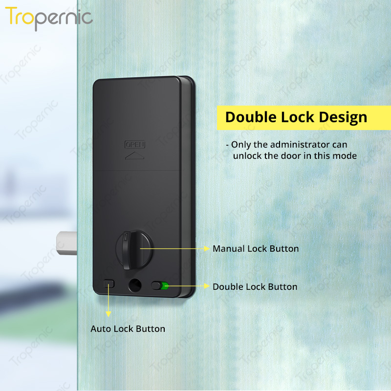 Tuya Zigbee Door Deadbolt Lock - Smart Home Door Lock recension och pris