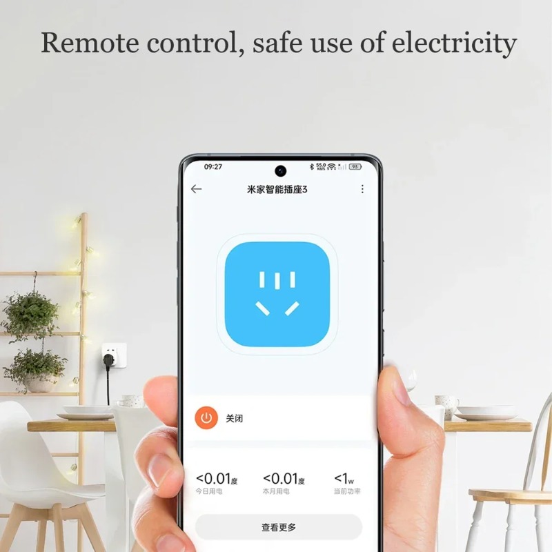 Xiaomi Mijia Smart Socket 3 WI - Smart Home Xiaomi App recension och pris