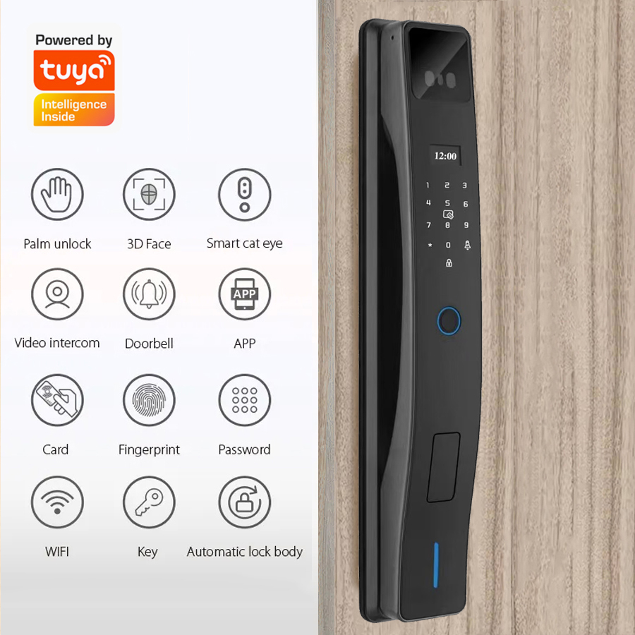 Smart Electronic Door Lock Pas - Smart Home Door Lock recension och pris