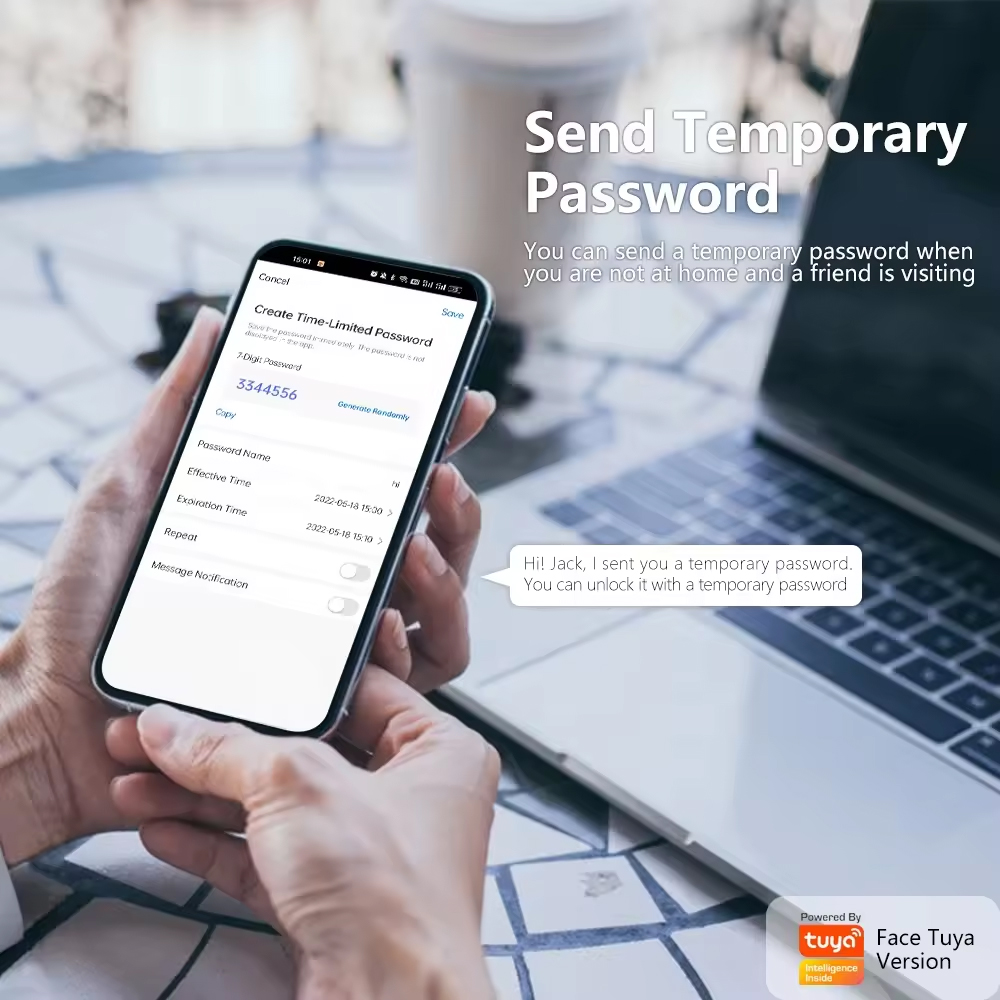 Smart Electronic Door Lock Pas - Smart Home Door Lock recension och pris