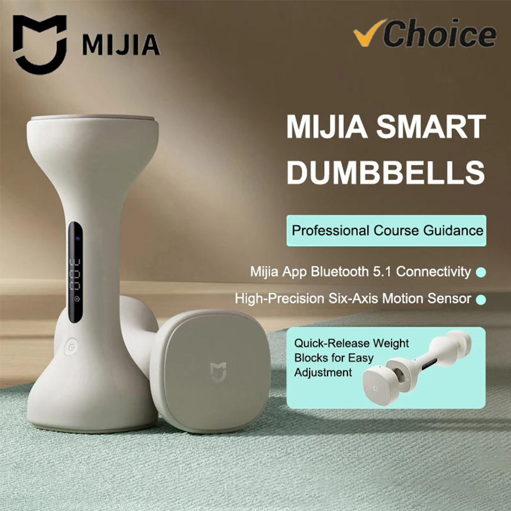 New MIJIA Smart Dumbbells Men  - Smart Home Xiaomi App recension och pris
