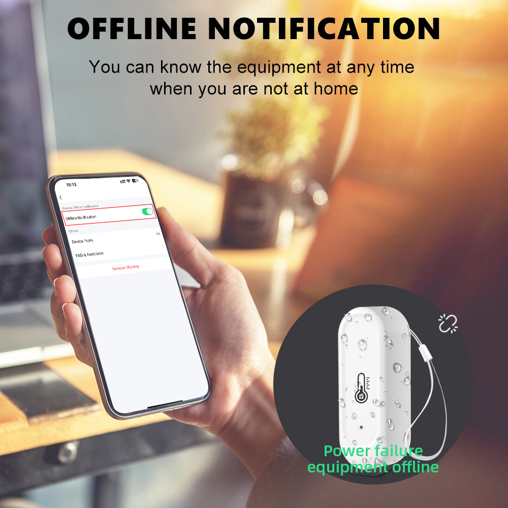 Waterproof Temperature Humidit - Smart Home Furniture recension och pris