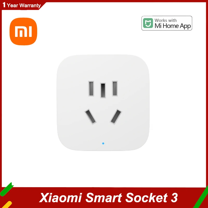 Xiaomi Mijia Smart Socket 3 WI - Smart Home Xiaomi App recension och pris