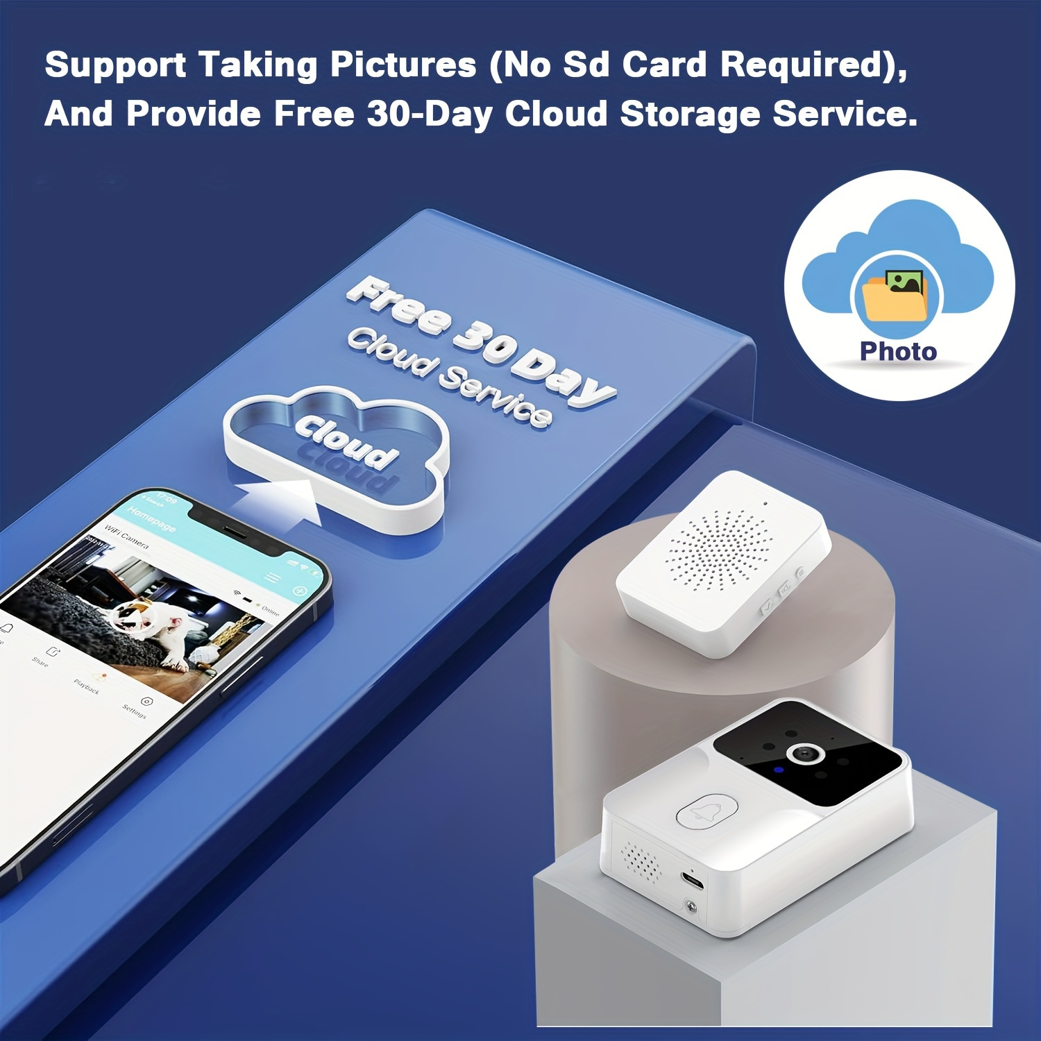 Tuya Wireless Smart Video Door - Smart Home Video Doorbell Enhanced Security With Smart Doorbell recension och pris